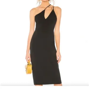 Lovers   Friends Black Finley Midi Dress Size XS