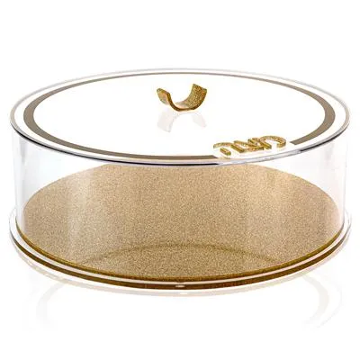 Lucite Matzah Box - U