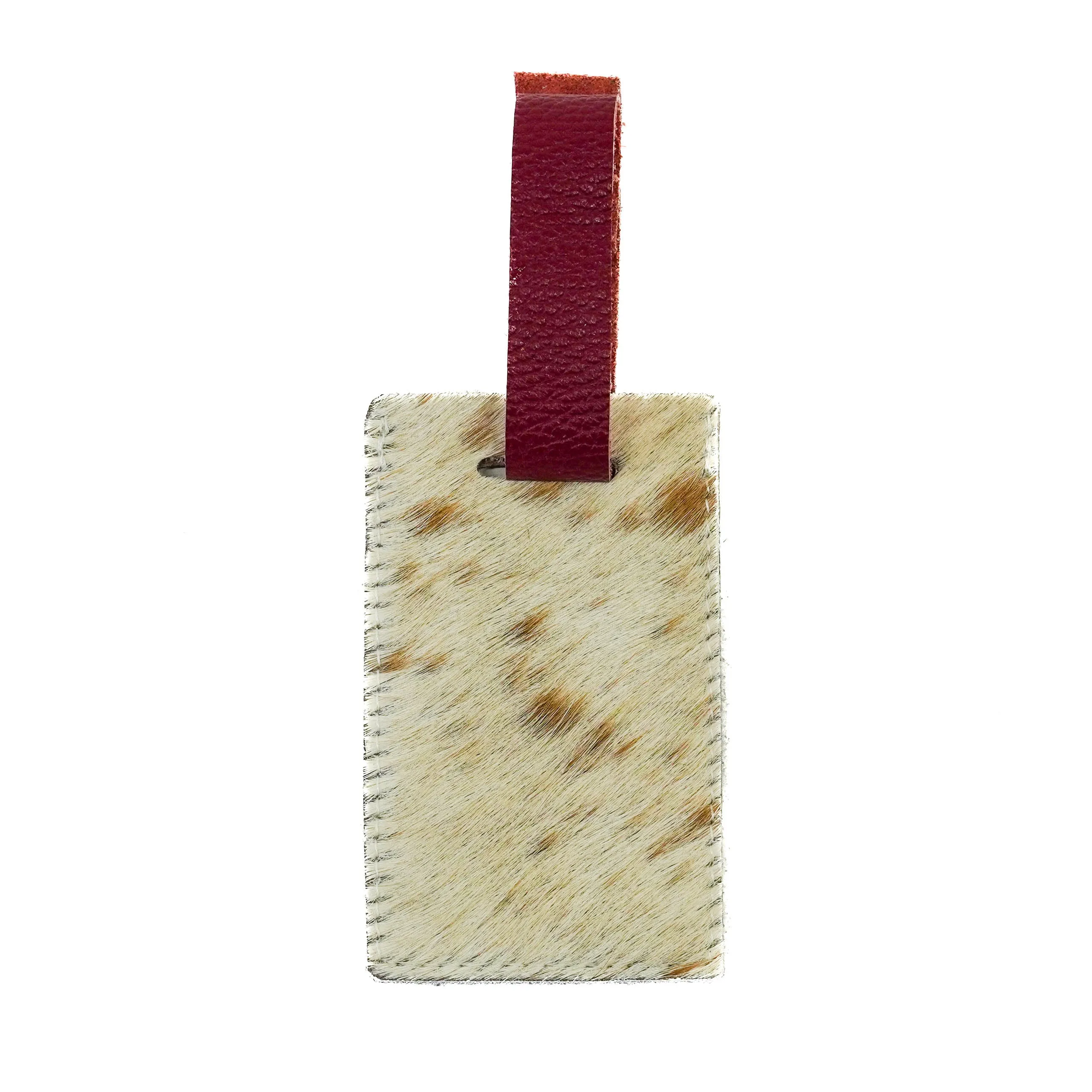 Luggage Tag - Dapple w/ Red Croc