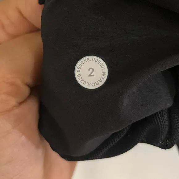 Lululemon On the Fly Short *2.5&quot; Black 2