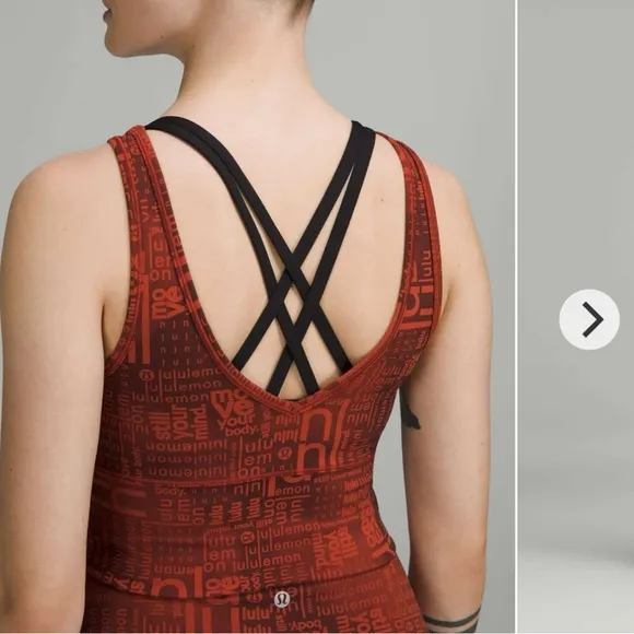 Lululemon Power Pivot Everlux Tank Top Motif