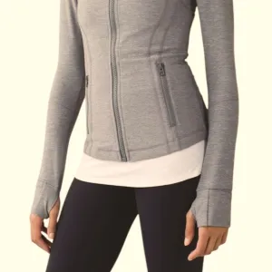 Lululemon Women’s Heathered Slate Define Jacket Size 4