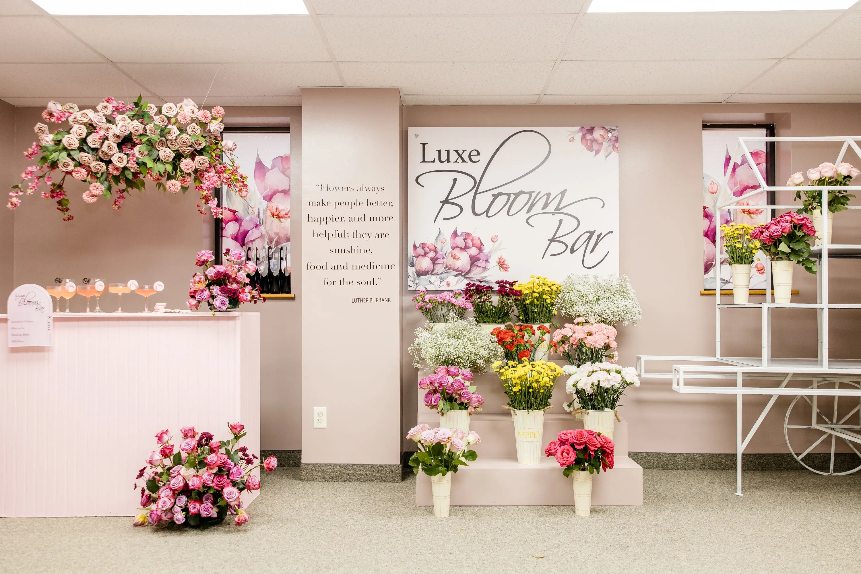 Luxe Bloom Bar