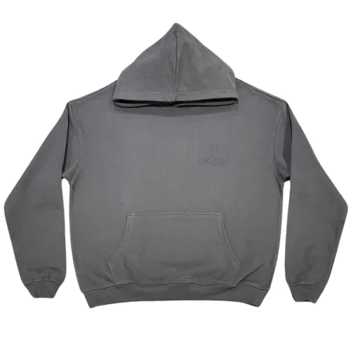 LUXE LEVELS OVERSIZED HOODIE | CHARCOAL