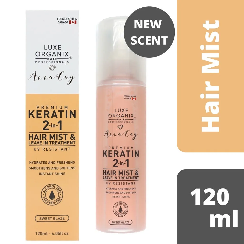 Luxe Organix x Anna Cay 2in1 Hair Mist - Sweet Glaze