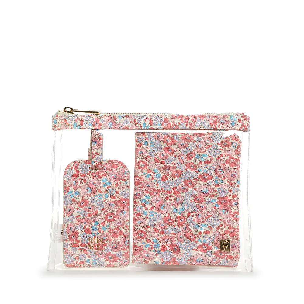 Luxe Saffiano Trvl 3pc Set - Marseille