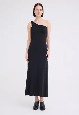 Lyas Jersey Maxi Dress - Black