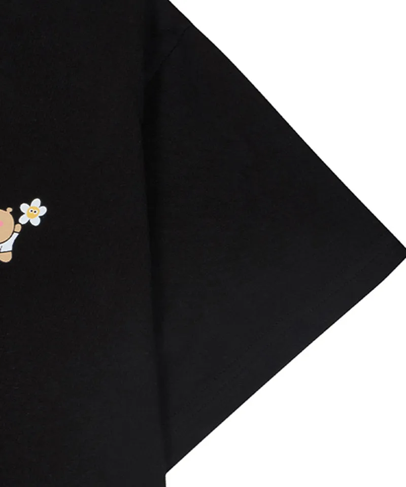 MACKY Golf: Wadada Bear Happy T-Shirt - Black