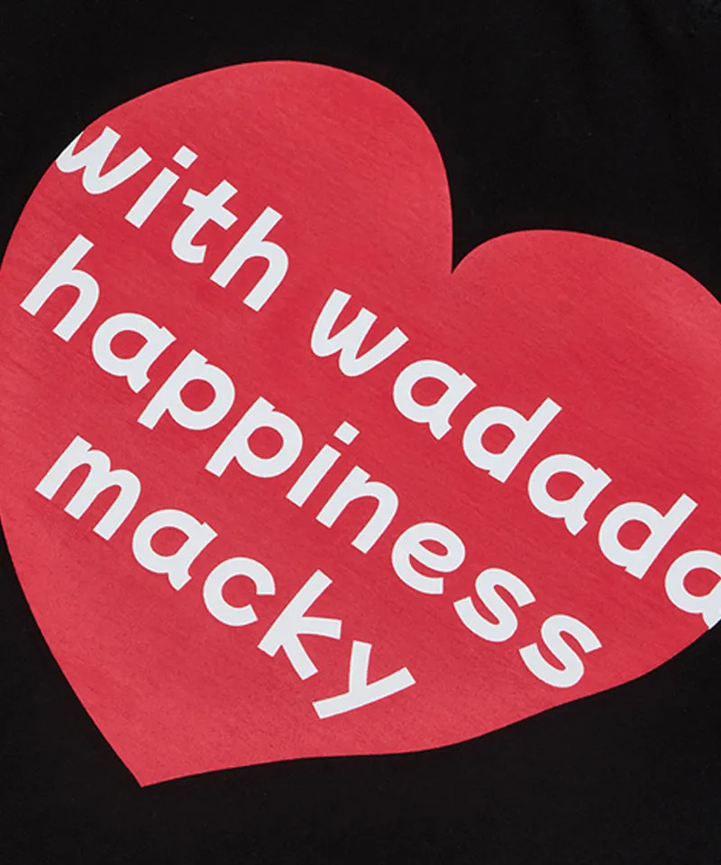 MACKY Golf: Wadada Bear Happy T-Shirt - Black