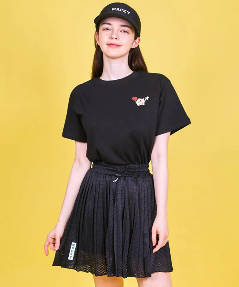 MACKY Golf: Wadada Bear Happy T-Shirt - Black