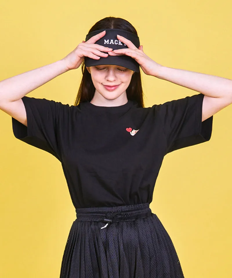 MACKY Golf: Wadada Bear Happy T-Shirt - Black