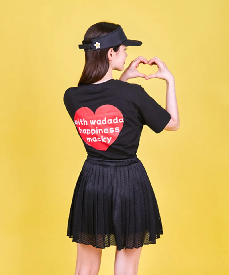 MACKY Golf: Wadada Bear Happy T-Shirt - Black