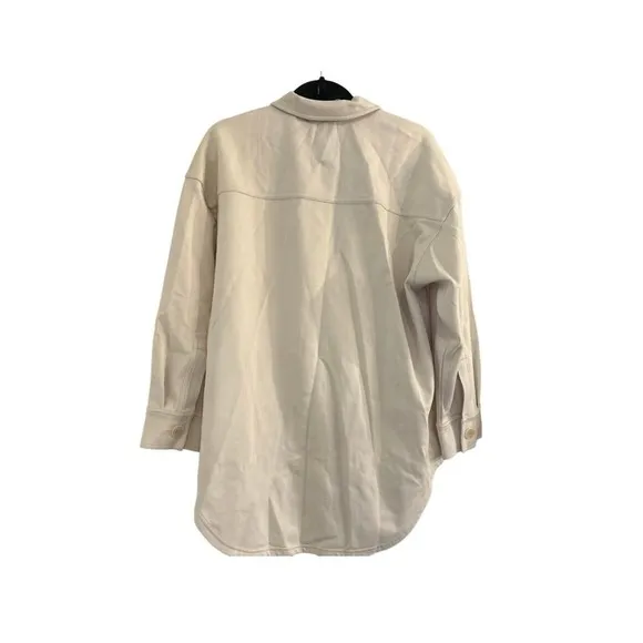 Madewell Ponte Hurricane Shirt-Jacket Small