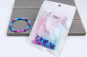 Magenta Personalized Bracelet Kit