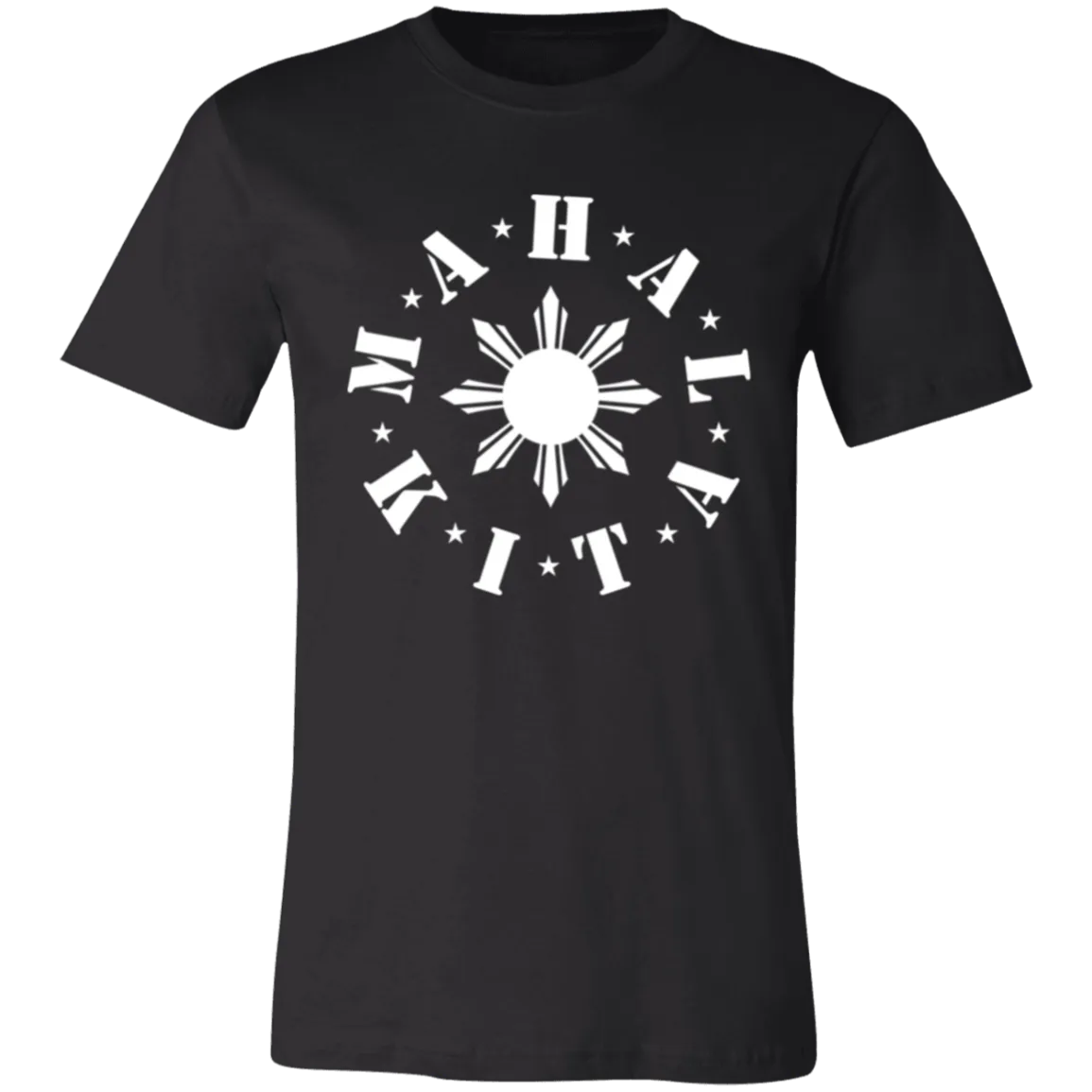 Mahal Kita In Circle Sun Unisex Jersey T-Shirt