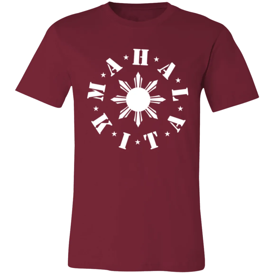 Mahal Kita In Circle Sun Unisex Jersey T-Shirt