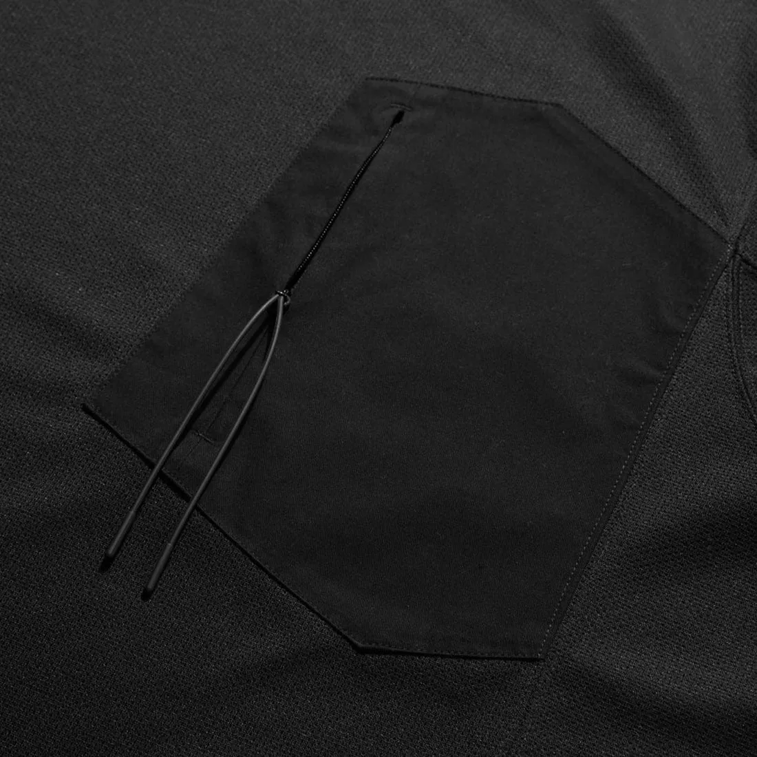Maharishi Men Polartec Dry Travel T-Shirt Black