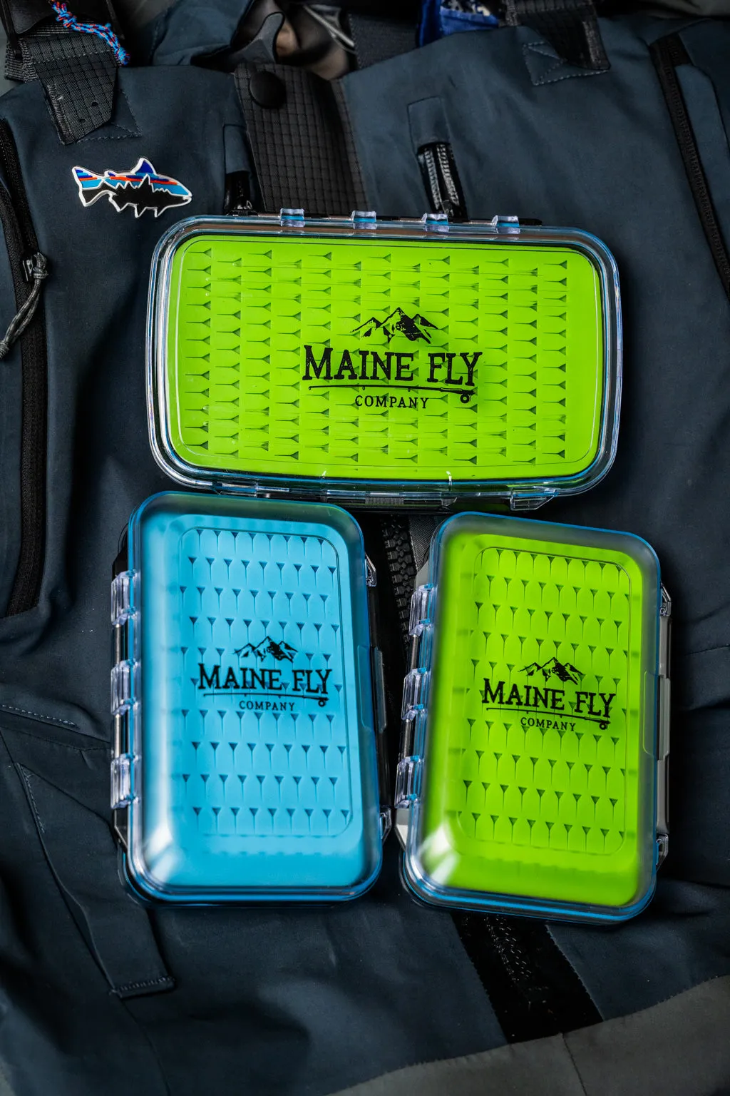 Maine Fly Co Fly Streamer Box