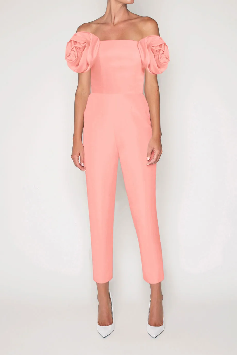 Mallory Silk Faille Jumpsuit