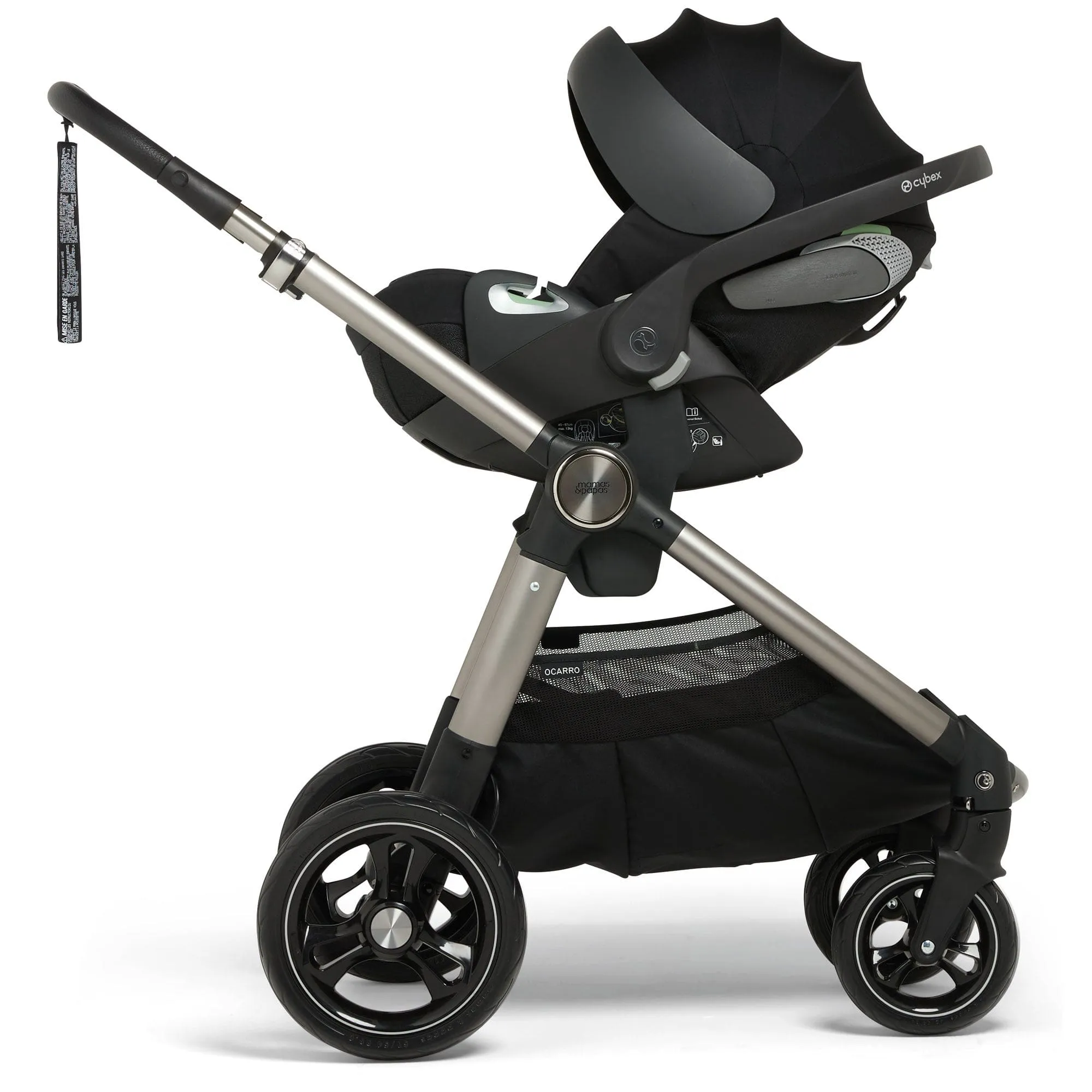 Mamas & Papas Ocarro 8 Piece Cybex Travel System in Graphite