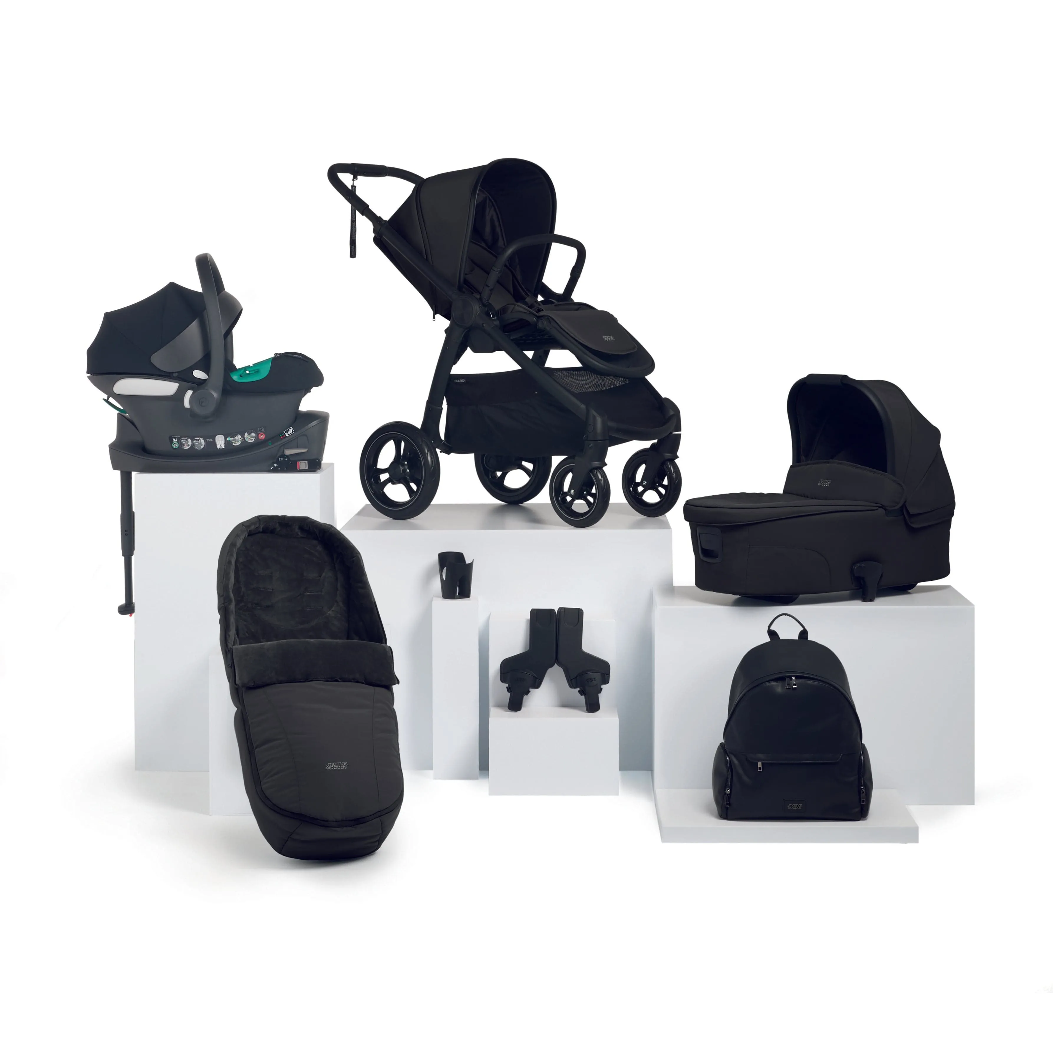 Mamas & Papas Ocarro 8 Piece Cybex Travel System in Jet