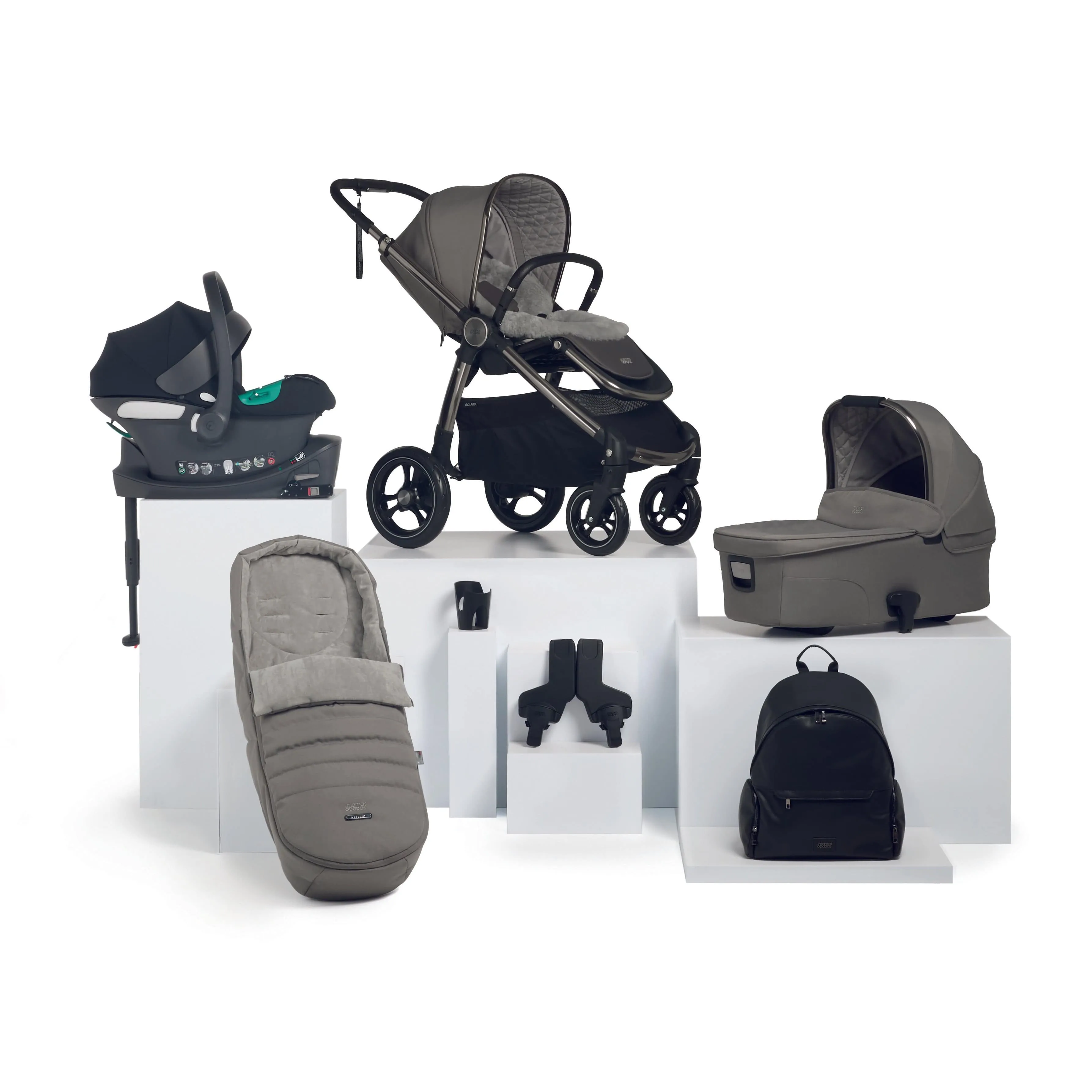 Mamas & Papas Ocarro 9 Piece Cybex Travel System in Mercury