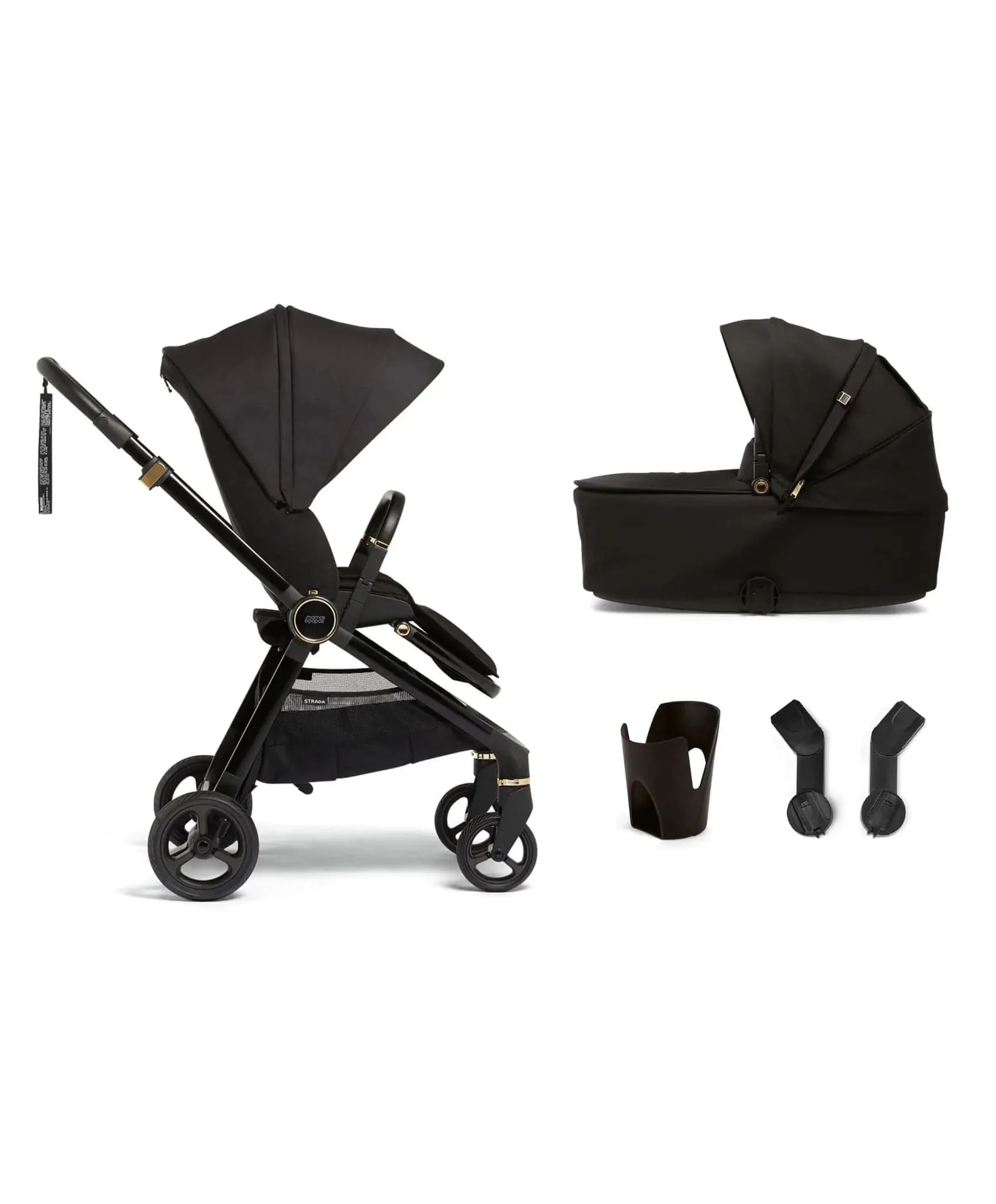 Mamas & Papas Strada 4 Piece Bundle - Black Diamond