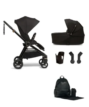 Mamas & Papas Strada (5 Piece) Essentials Bundle - Black Diamond