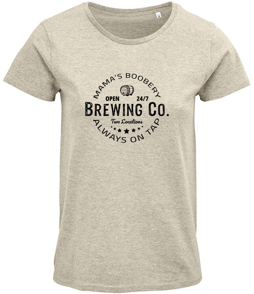 Mamas Boobery Ladies T-shirt