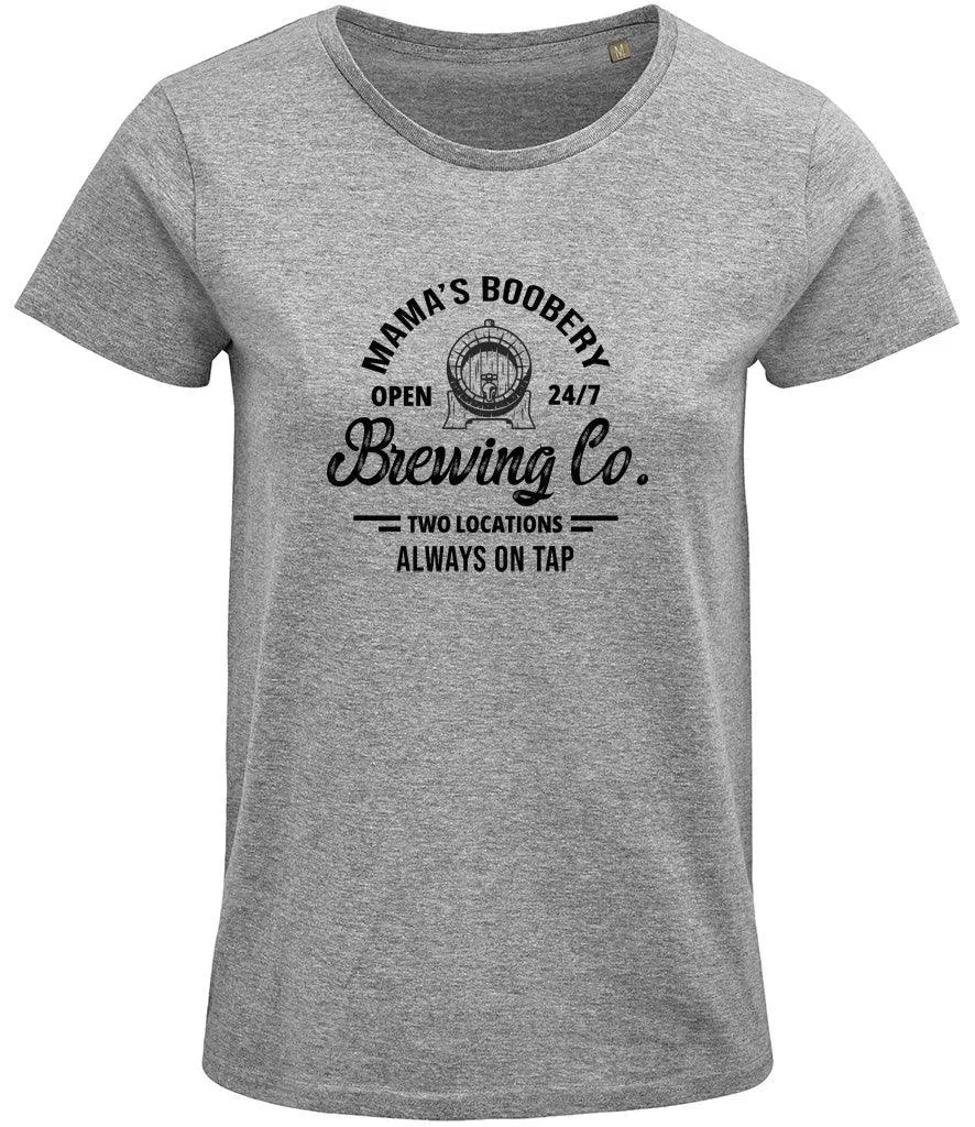 Mamas Boobery Ladies T-shirt