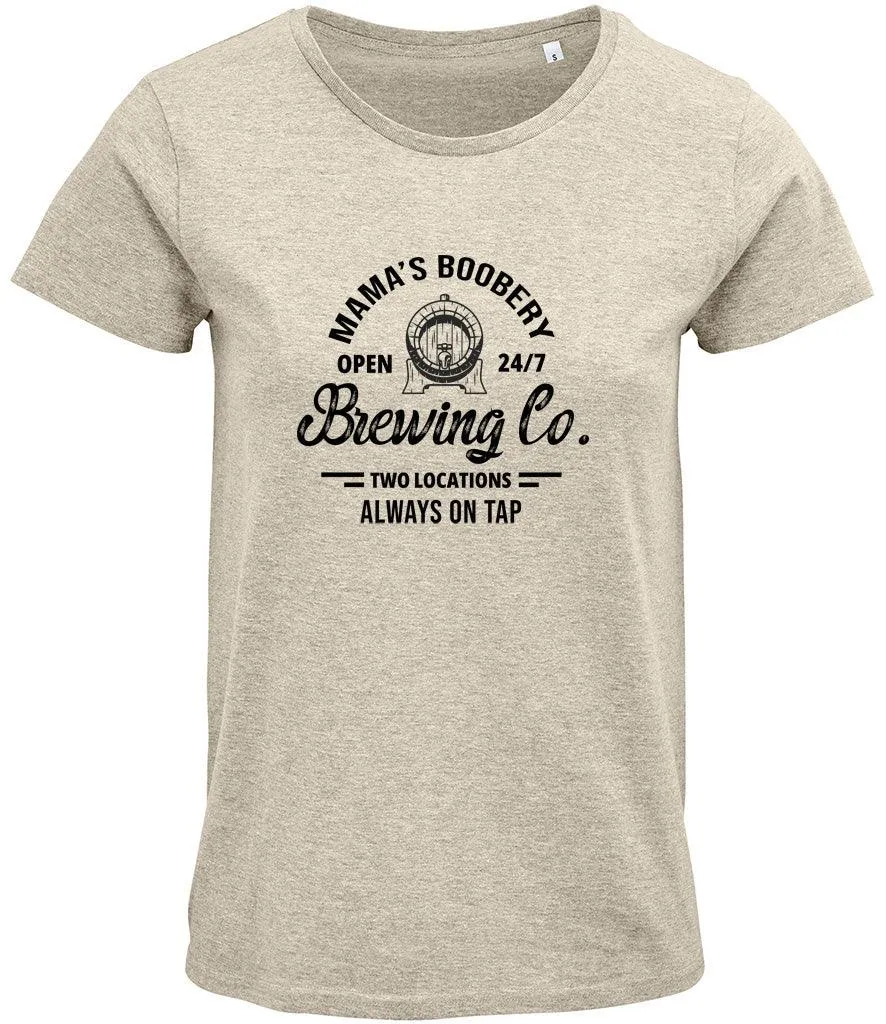 Mamas Boobery Ladies T-shirt