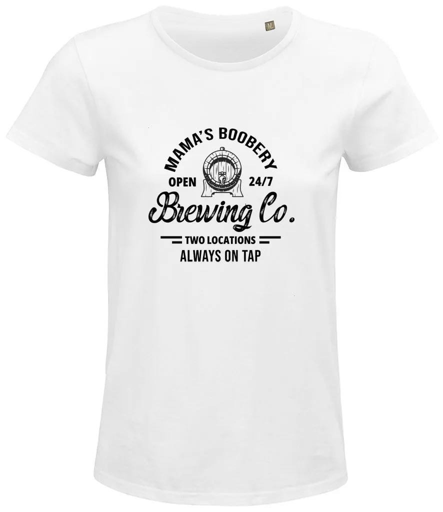 Mamas Boobery Ladies T-shirt