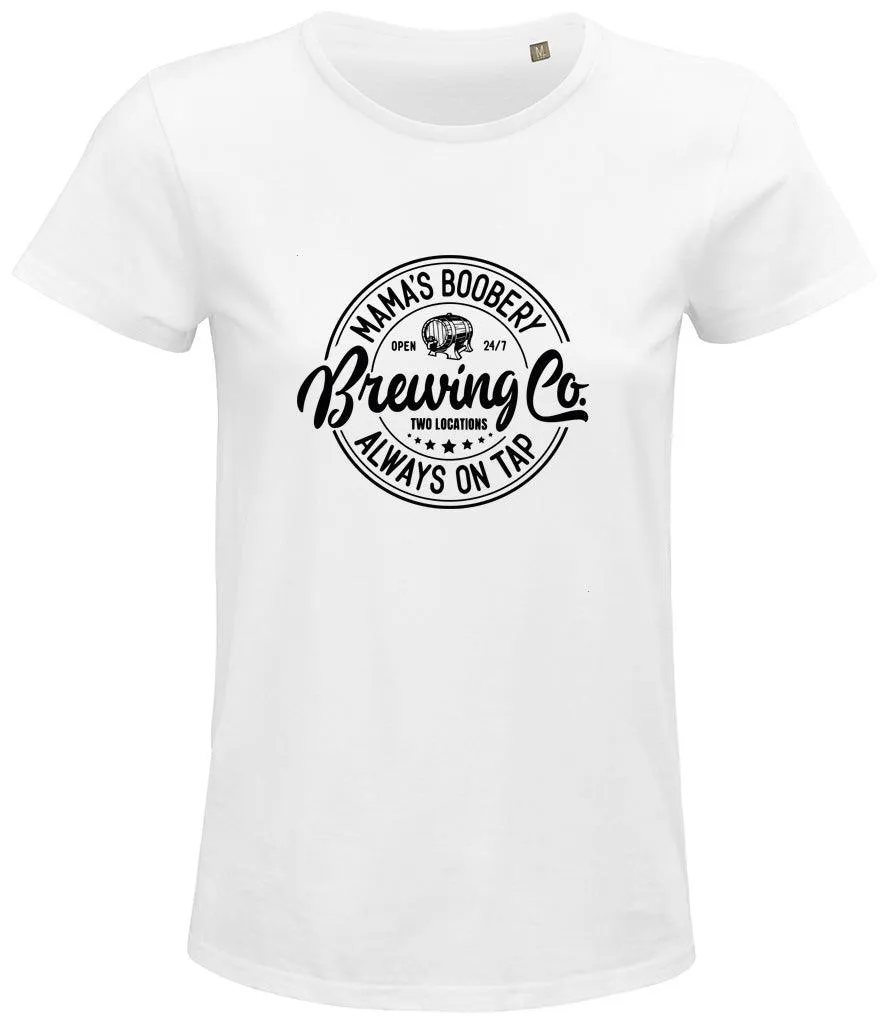 Mamas Boobery Ladies T-shirt