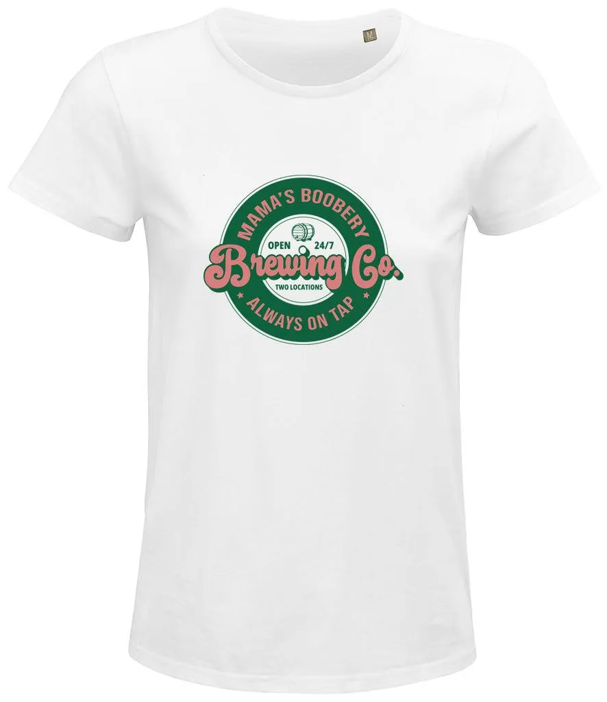 Mamas Boobery Ladies T-shirt