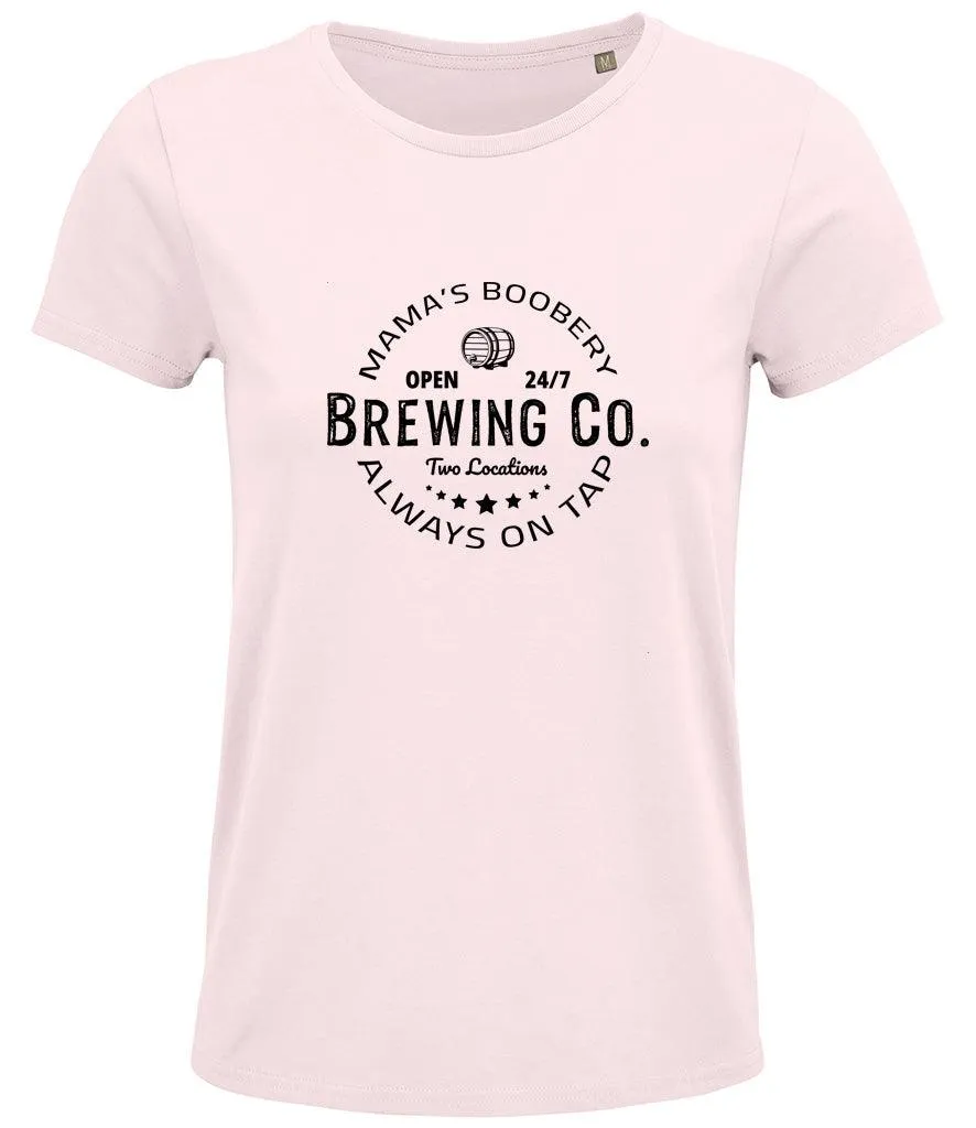 Mamas Boobery Ladies T-shirt
