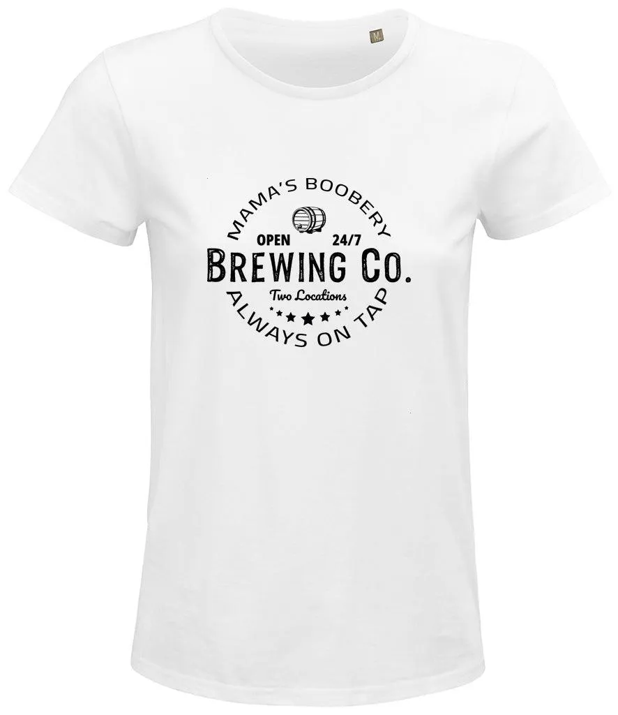 Mamas Boobery Ladies T-shirt