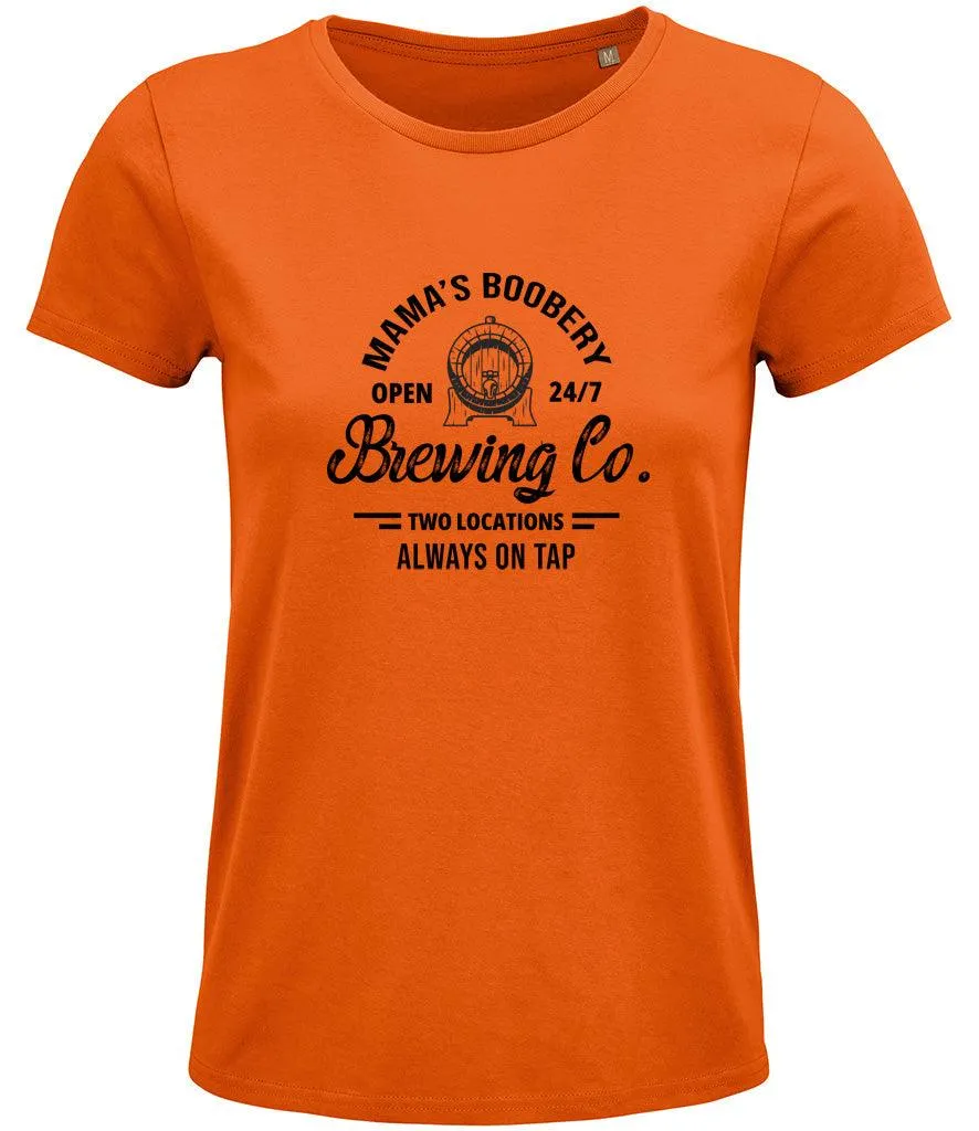 Mamas Boobery Ladies T-shirt