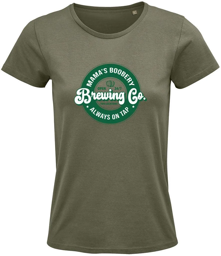 Mamas Boobery Ladies T-shirt