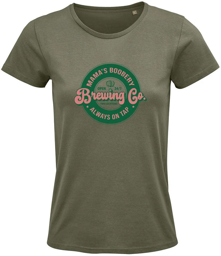 Mamas Boobery Ladies T-shirt