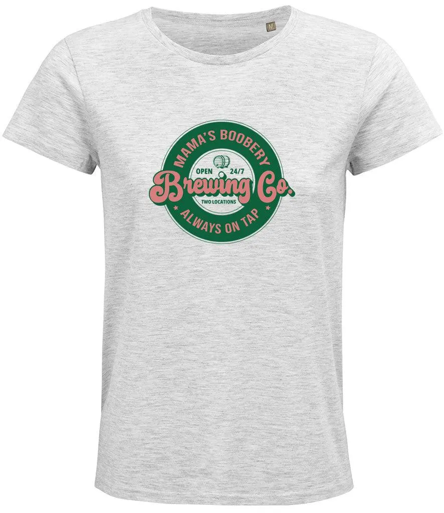 Mamas Boobery Ladies T-shirt
