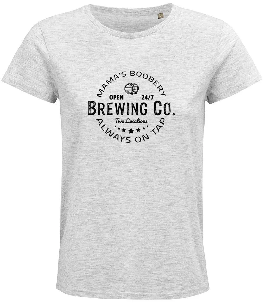 Mamas Boobery Ladies T-shirt