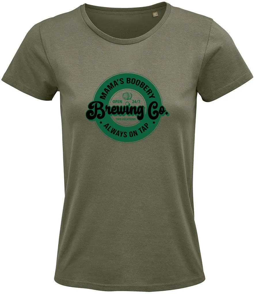 Mamas Boobery Ladies T-shirt