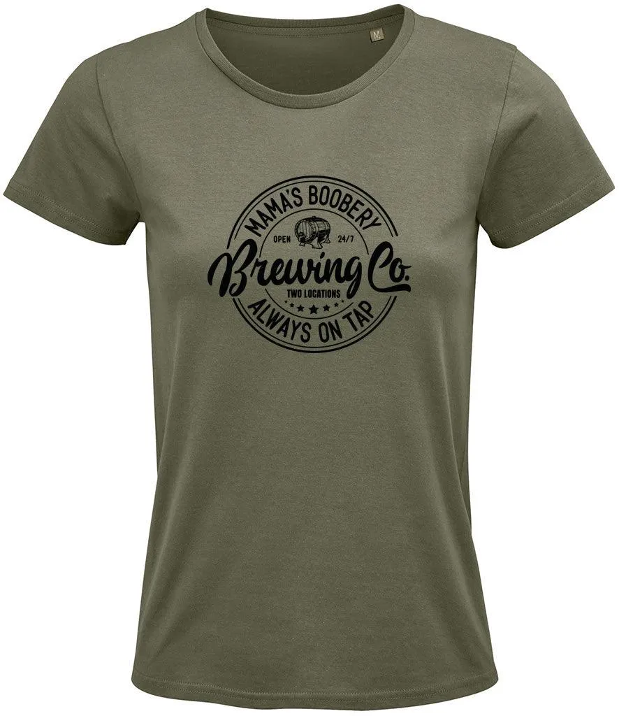 Mamas Boobery Ladies T-shirt