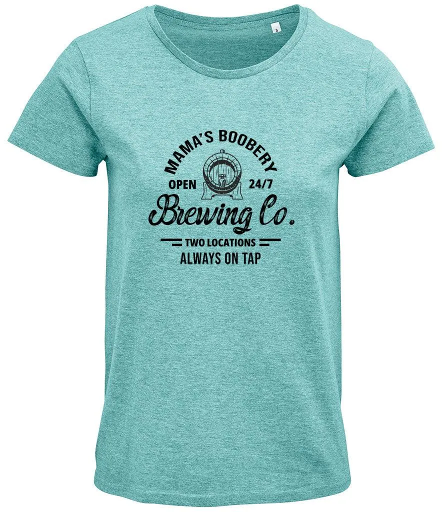 Mamas Boobery Ladies T-shirt