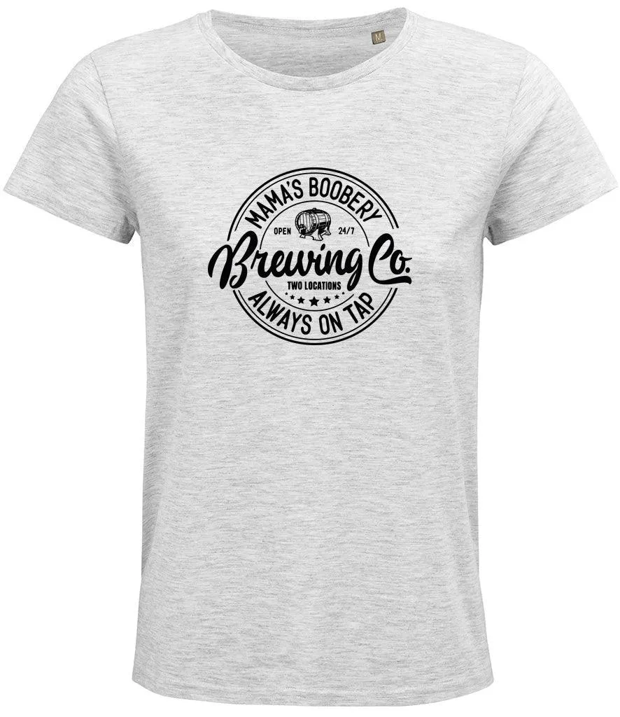 Mamas Boobery Ladies T-shirt