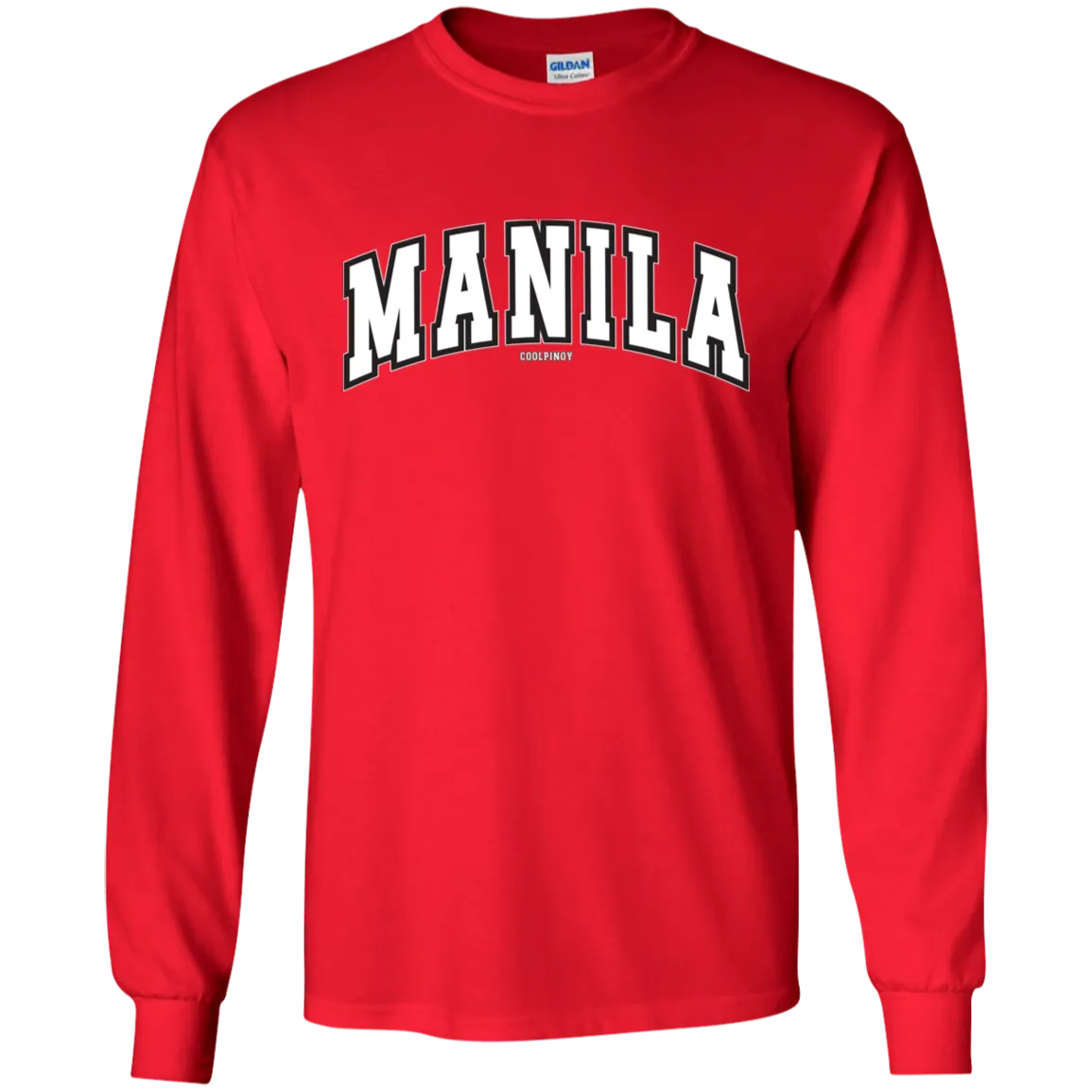 Manila Arch White CP Youth Long Sleeve T-Shirt