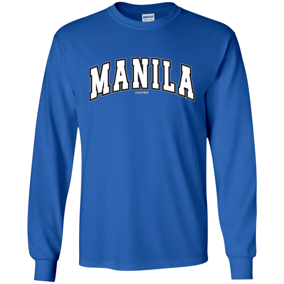 Manila Arch White CP Youth Long Sleeve T-Shirt