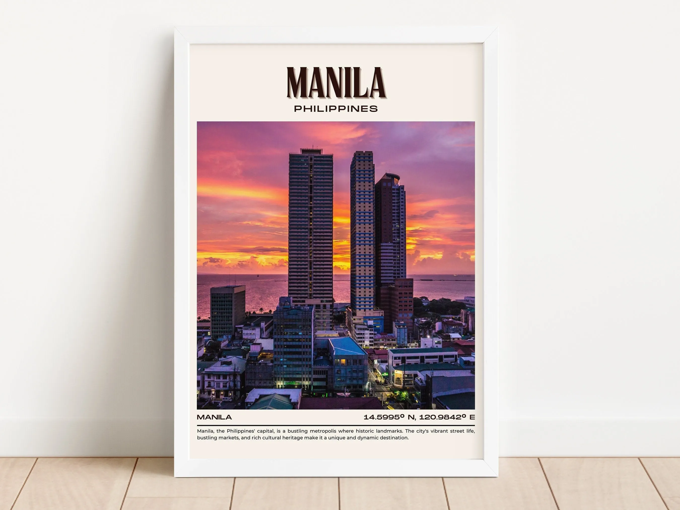 Manila Vintage Wall Art, Philippines