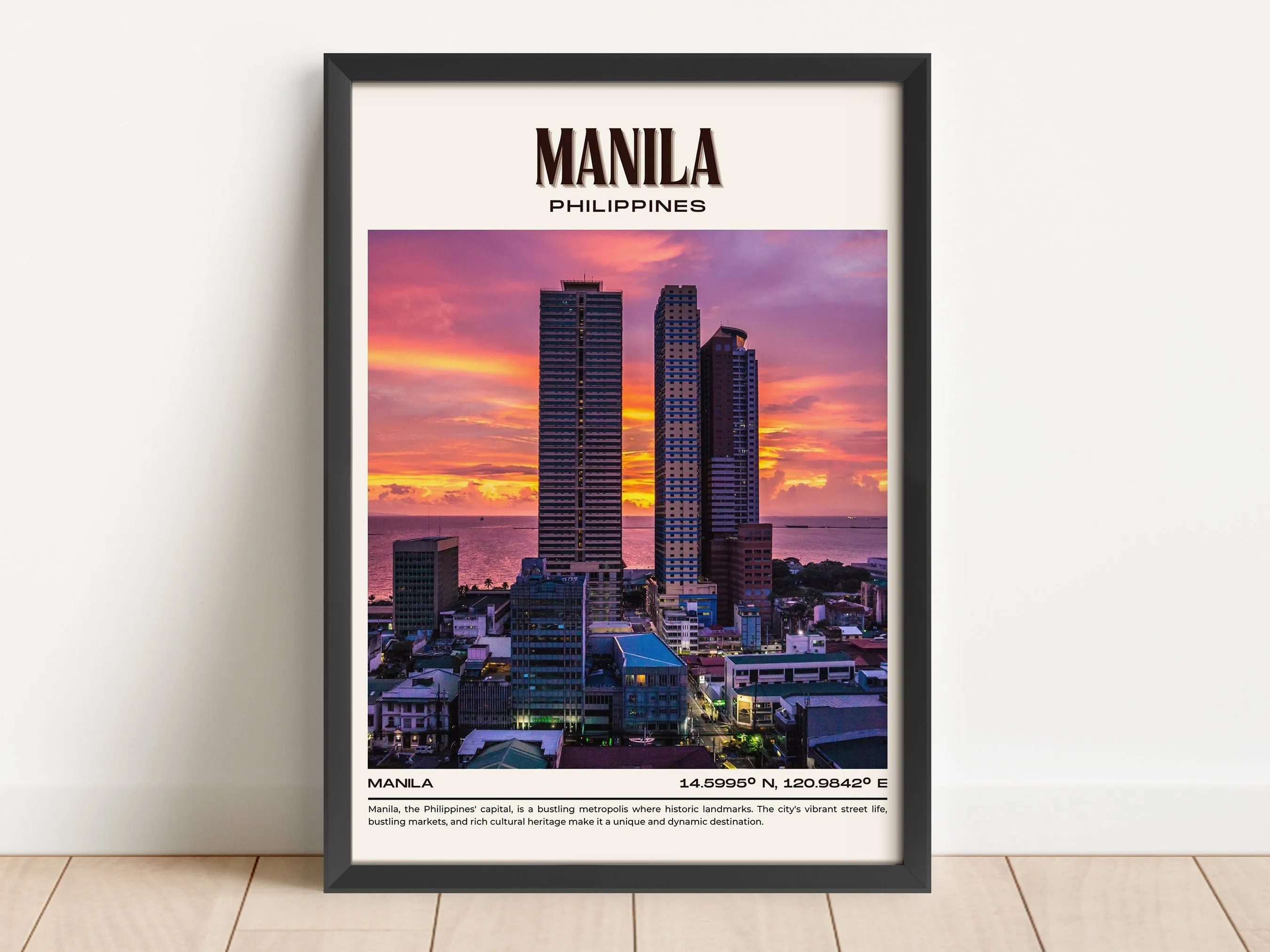 Manila Vintage Wall Art, Philippines