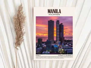 Manila Vintage Wall Art, Philippines
